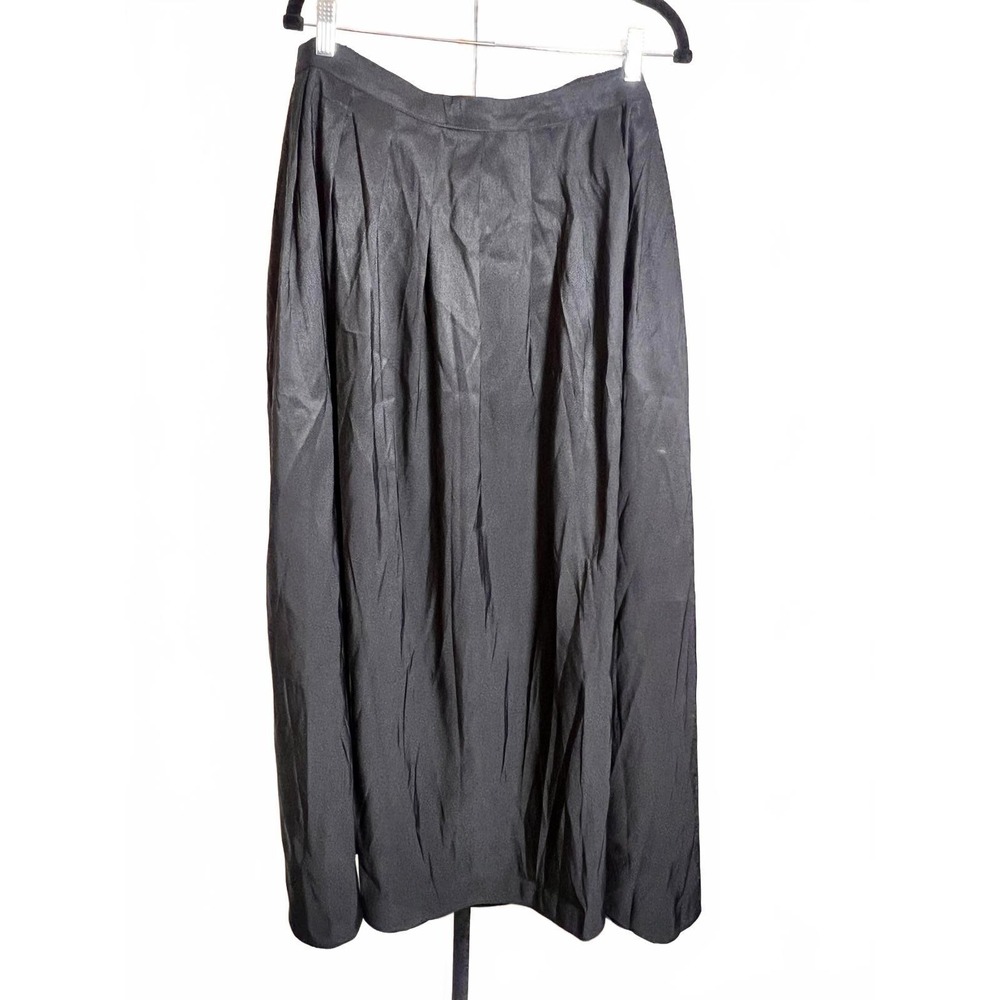 A New Day Women's Black Maxi Skirt Elastic Waist Comfortable Casual Versatile
